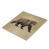 Kodiak-Beer Tegeltje (Zijkant)