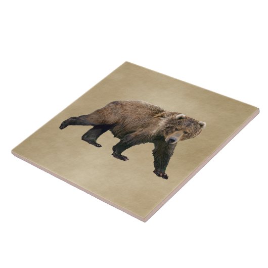 Kodiak-Beer Tegeltje (Zijkant)