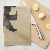 Kodiak-Beer Theedoek (Quarter Fold)