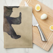 Kodiak-Beer Theedoek (Quarter Fold)