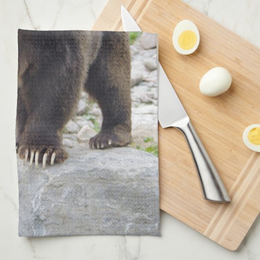 Kodiak-Beer Theedoek (Quarter Fold)