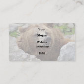 Kodiak-beer Visitekaartje (Achterkant)