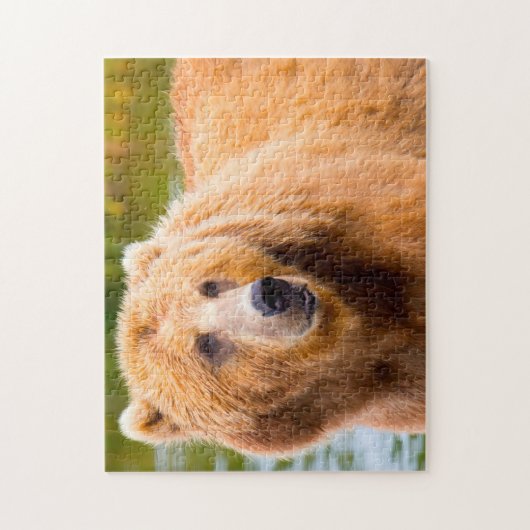 Kodiak Brown Beren. Legpuzzel (Verticaal)