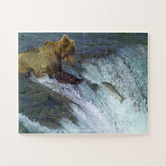 Kodiak Bruine Beer Legpuzzel (Horizontaal)