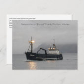 Kodiak Crab Gevist vaartuig Briefkaart (Voorkant / Achterkant)