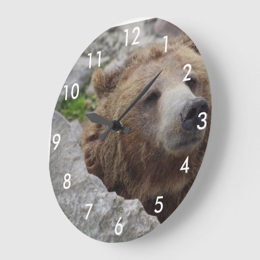 Kodiak draagt grote klok (Hoek)