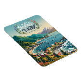 Kodiak-eiland Alaska Magneet (Rechterzijde)