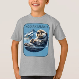 Kodiak Island Zee Otter Alaska T-shirt