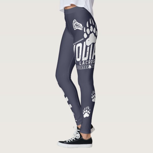 Kodiak Lacrosse - Blauwe Leggings (Links)