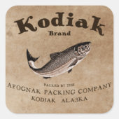  Kodiak Salmon Label (Voorkant)