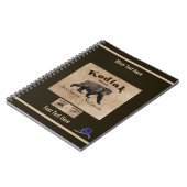 Kodiak Salmon Label (Beer) Notitieboek (Linkerzijde)