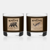  Kodiak Salmon Label (Beer) Whisky Glas (Voorkant)