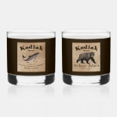 Kodiak Salmon Label (Beer) Whisky Glas (Achterkant)