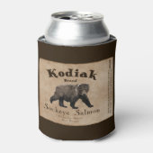  Kodiak Salmon Label Blikjeskoeler (Blikje Voorkant)