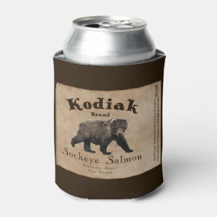 Kodiak Salmon Label Blikjeskoeler