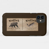 Kodiak Salmon Label Case-Mate iPhone Case (Achterkant (horizontaal))