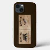 Kodiak Salmon Label Case-Mate iPhone Case (Achterkant)