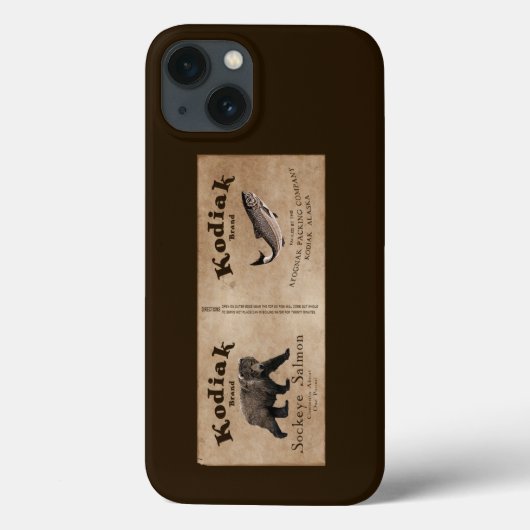 Kodiak Salmon Label Case-Mate iPhone Case (Achterkant)