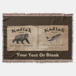 Kodiak Salmon Label Deken