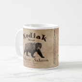 Kodiak Salmon Label Koffiemok (Voorkant links)