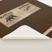  Kodiak Salmon Label Sherpa Deken (3/4)