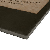  Kodiak Salmon Label Snijplank (Hoek)