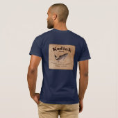 Kodiak Salmon Label T-shirt (Achterkant volledig)