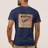 Kodiak Salmon Label T-shirt (Achterkant)