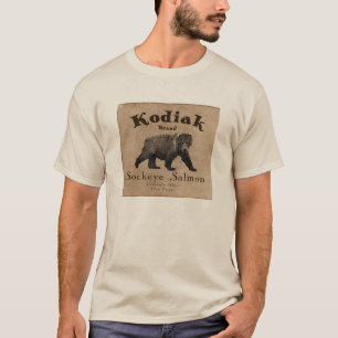  Kodiak Salmon Label T-shirt