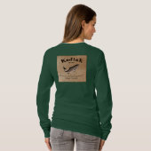 Kodiak Salmon Label T-shirt (Achterkant volledig)