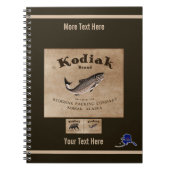  Kodiak Salmon Label (vis) Notitieboek (Voorkant)