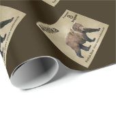 Kodiakbeer Cadeaupapier (Rol Hoek)