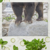 Kodiakbeer Theedoek (Gevouwen)