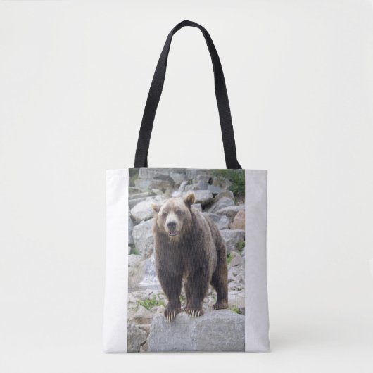 Kodiakbeer Tote Bag (Voorkant)