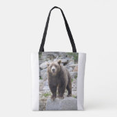 Kodiakbeer Tote Bag (Achterkant)