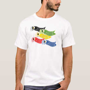 Kodomo-no-hi Carp Streamers T-shirt