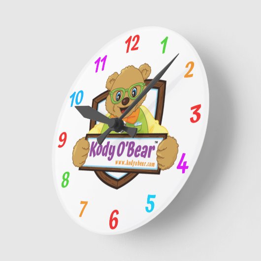 Kody O'Beer Wall Clock Ronde Klok (Hoek)