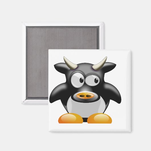 koe-158552_1280 magneet (Voorkant / Achterkant)