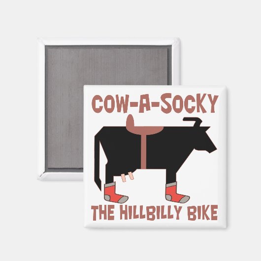 Koe A Socky Magneet (Voorkant / Achterkant)