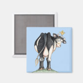 Koe achter - magneet (Voorkant / Achterkant)