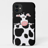 Koe afdrukken Case-Mate iPhone case (Achterkant)