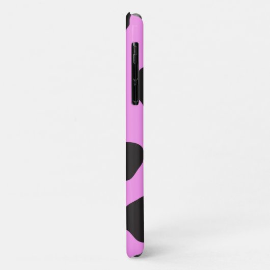 Koe afdrukken, Koe Patroon, Koe spots, roze Koe Case-Mate iPhone Case (Achterkant/links)