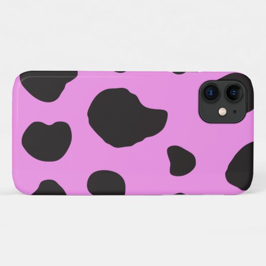 Koe afdrukken, Koe Patroon, Koe spots, roze Koe Case-Mate iPhone Case (Achterkant (horizontaal))