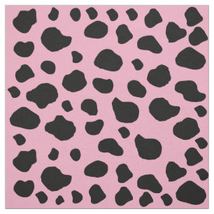 Koe afdrukken, Koe Patroon, Koe spots, roze Koe Stof