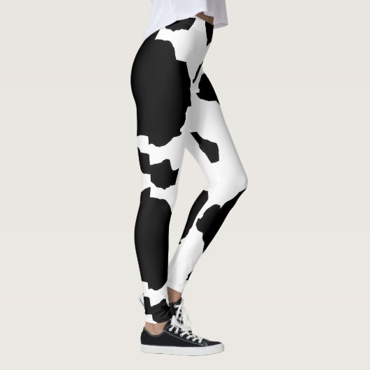 Koe afdrukken leggings (Rechts)