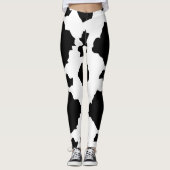 Koe afdrukken leggings (Voorkant)