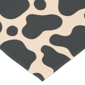 Koe afdrukken medium tafelloper (Hoek)