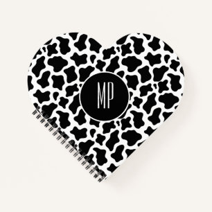 Koe afdrukken notitieboek