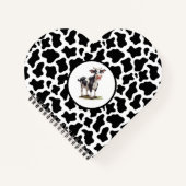 Koe afdrukken notitieboek (Voorkant)