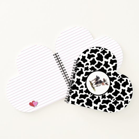 Koe afdrukken notitieboek (Binnen)